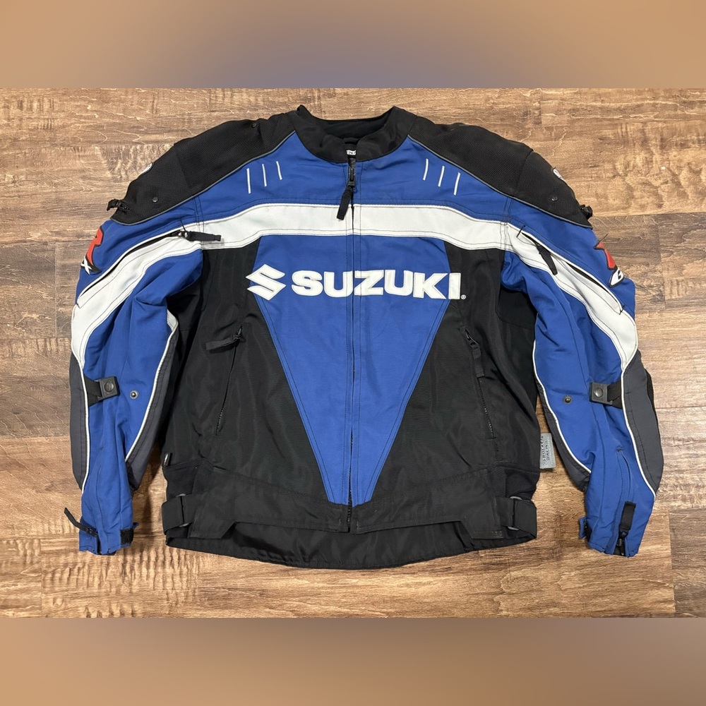 Vintage Suzuki Motorcycle Jacket